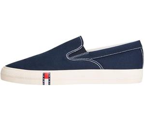 Tommy Jeans Uomo Sneakers Vulcanizzate Archive Slip On Senza Lacci, Blu (Dark Night Navy), 45
