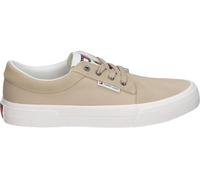 Tommy Jeans Uomo Sneakers Vulcanizzate Skater Derby Scarpe, Beige (Gentle Gold), 46
