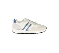 Tommy Hilfiger White Leather Men Sneaker - EU44/US11