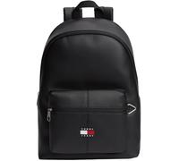 Tommy Jeans Uomo Zaino Essential Daily con Tasca Esterna, Nero (Black), Taglia Unica