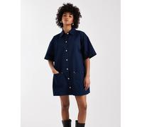 Tommy Jeans - Vestito corto stile salopette blu navy M