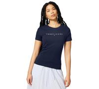 Tommy Jeans Women’s Linear Slim Fit Short Sleeve T-Shirt