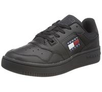 Tommy Jeans Women TJW Retro Basket Ess, Triple Black, 36 EU