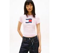 TOMMY JEANS Women's Comfortable Versatile Lightweight Casual Going Out Gym Pink DW0DW22781-TN9 L,M,S,XSLettereTessuto