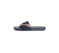 Tommy Jeans Zoccoletto 'Logo Strap Pool' navy / mirtillo / bianco Uomo Tommy Jeans 40