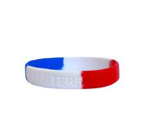Tommy K Products 10 braccialetti in silicone per la consapevolezza del terrorismo "Peace No War and Anti-Terrorismo", 10x Standard (202mm), Silicone, Nessuna pietra preziosa