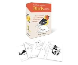 Tommy Siegel Extremely Accurate Birds Coloring Postcards (Mixed Media Product)