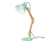 tomons lampada da lettura design legno classico, lampada da tavolo, lampada regolabile scrivania, con braccio snodato, eye-friendly, la lampada da lavoro, lampada da ufficio, lampada da comodino