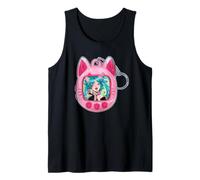 Tomonyachi Cat Girl Y2K Anime Neko Rosa Tamagotchi Vapour Canotta