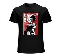 TOMORROWS Men's K da Akali The Baddest Games Cute T-Shirts Black 3XL