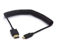 Tomost - Cavo da micro HDMI a HDMI, HDMI maschio a micro HDMI maschio, supporto 1080P 4K 3D, per Hero, fotocamera Sony A6500/A7, 1,2 metri