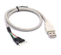 Tomost - Cavo USB 2.0 a 2,54 mm, adattatore USB 2.0 tipo A maschio a 4 pin maschio 2,54 mm
