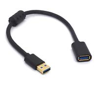 Tomost EMI Free USB 3.0 maschio a femmina cavo con perle di ferrite anti-interferenza per scanner, fotocamera ect su ambiente (maschio a femmina)