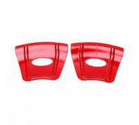 Tomotato 2 Proteggi Cerchi in Plastica per Cambio Gomme Moto (Rossa) | Proteggi Cerchi In Plastica Con Scanalature Per Leve Gomma