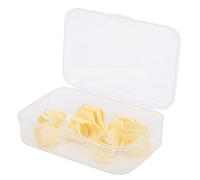 Tomotato 8pcs ABS Finger Pick, Plastic Finger Picks for Guitar, ABS Material Stringed Instrument Playing Forefinger Auxiliary Accessories Bass Ukulele And Many Other Instruments (2L+6M)