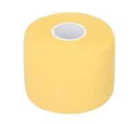 Tomotato Avvolgimento per Cuscino con Impugnatura per Racchetta da Tennis, Larghezza 60 mm, Lunghezza 20 m, Assorbimento degli Urti, Impugnatura Regolabile, Pellicola di Supporto, per (Gialla)