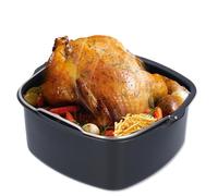 Tomotato Barile Torta, Friggitrice Ad Aria Stampo per Torta Friggitrice in Ferro Accessori per Tortiera Antiaderente per HD9925 HD9860 HD9905/01(22cm / 8.7in)