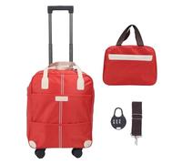 Tomotato Carry On Luggage Set, Expandable Travel Suitcase with Password Lock, Rain Proof Oxford Fabric for Travel Accessories Business Trip Lightweight Suitcase Set Airplane Luggage
