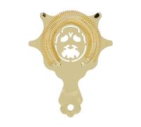 Tomotato Colino per Bar in Acciaio Inossidabile 304 Smontabile, Filtrazione Efficace Isolamento Ghiaccio Multifunzionale Facile da Usare per Bartender Professionisti e Home Bar (Oro)