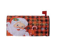 Tomotato Cover per Posta di Buon Natale per Le Vacanze Cassette postali avvolgono la Copertina della Cassetta delle Lettere per Outdoor Cassetta del Giardino del Giardino 21 x 18 Pollici (D)