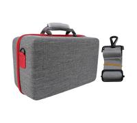 Tomotato Custodia Rigida per Console di Gioco Portatile SLIM, Grande Capacità Design Antiscivolo con Cinghia Regolabile, Materiali Resistenti all'Acqua e alla Polvere per Console d (Grigio)