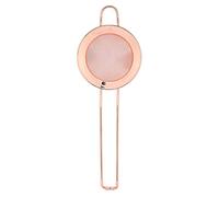 Tomotato Filtro a Maglia per Cocktail Acciaio Inox, Colino Conico con Manico, Setaccio Polveri Dolci, Attrezzatura Bar Professionale per Mixology e Pasticceria (Oro rosa)