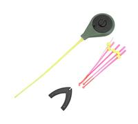 Tomotato Ice Fishing Rod Set,Portable Mini Fishing Pole Kit with Rod Tips, Ultra Light, Sturdy And Robust, Stability in Cold Winter, Great Tool for Fishing Enthusiasts, Easy to Use (12cm)