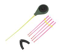 Tomotato Ice Fishing Rod Set,Portable Mini Fishing Pole Kit with Rod Tips, Ultra Light, Sturdy And Robust, Stability in Cold Winter, Great Tool for Fishing Enthusiasts, Easy to Use (14cm)