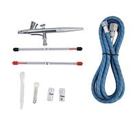 Tomotato, Kit Airbrush per Pittura G1/8, Penna Spray per Vernice, Set per Trucco e Styling, Materiale in Ottone, Include Accessori, Ideale per Decori e Modellismo