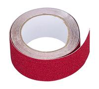 Tomotato Nastro Antiscivolo, 2" X 16.5ft Nastri Adesivi Abrasivi di Sicurezza Ad Alto Attrito All'Aperto di Trazione per I Gradini Delle Scale Strisce Antiscivolo per Le Scale (Rosso)