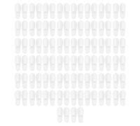 Tomotato Pantofole monouso, Ciabatte Morbide e Traspiranti per Hotel e Spa con Suola Antiscivolo, 10.6x4.1 Pollici, Unisex per Famiglie e Viaggiatori