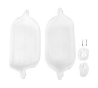 Tomotato Paraurti Gonfiabile Portatile per Barche, Sfera di Ormeggio in PVC Bianco per Yacht, Vele, Scafi, Assorbe Impatto, Materiale Resistente, Dimensioni Standard, per e