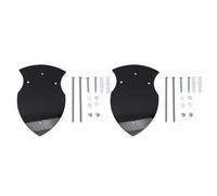 Tomotato Porta Spade da Parete per Ascia, Espositore Verticale in Acrilico con Installazione Facile, Adatto a Spade Lunghe e Corte per Collezione in Casa Ufficio Negozio (Nero)