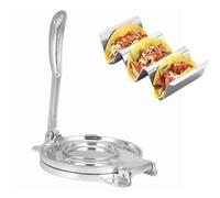 Tomotato Pressa per Tortilla, Strumento Professionale per Tortillas Fatte in casa, Crepes, Empanadas e Gnocchi, 8.7x6.3x3.1in, Lega di Alluminio, per Cucina Messicana e preparazioni culinarie