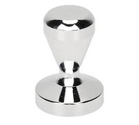 Tomotato Pressino Caffè in Acciaio Inox per Macchina (57.5mm) | Base Piatta In Acciaio Inox Garantisce Pressione Uniforme Della Macchina Per Caffè