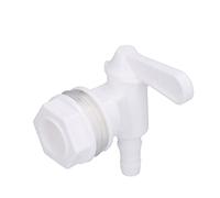 Tomotato Rubinetto Spina Serbatoio Birra, Kit Boccaglio Bevande Carbonate con Guarnizioni per Secchi Fermentazione Casa Brassatura (Bianca)