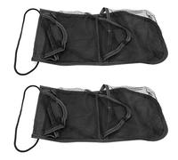 Tomotato sacca in rete per palline da golf, sacca porta palline da golf in nylon resistente con corda di chiusura e due scomparti da 36 palline per golfisti