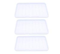 Tomotato Scatola Porta Esca da Pesca Portatile Trasparente, ABS, 77/104/168 Fori, per Esca Artificiale, Accessorio Pesca (M)