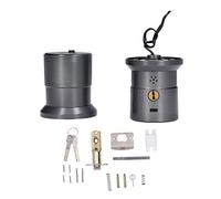 Tomotato Serratura Intelligente con Impronta Digitale, Serratura Elettronica a Sfera con Password per Ufficio Appartamento Casa Materiale in Lega di Zinco, Metodi di Sblocco Multip