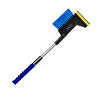 Tomotato Snow Scraper per Auto, Pala Telescopica in Lega di Alluminio con Martello di Sicurezza, Spazzola per Neve e Ghiaccio per Parabrezza, 64-92 cm (tipo 1)
