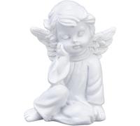 Tomotato Statuetta di angeli cherubini, Adorabile statuetta di angelo in resina, Statuetta Angelo Custode Addormentato, per la Decorazione del Giardino di Casa per Interni ed Esterni