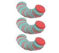 Tomotato Striscia a Punti Circolari Decorativa, 3 Strisce con Pallini Rossi e Verdi per Feste Decorazioni Porta Parete Finestra Compleanno Natale Eventi Negozi Arredo Casa