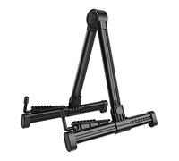 Tomotato Supporto per Chitarra a Cornice A Pieghévole con Cuscinetto in Silicone, Struttura Stabile Braccio Regolabile Bracket Rack in ABS per Chitarra Elettrica Classica