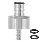 Tomotato Tappo di Carbonatazione, Riempimento Bottiglia Contropressione Strumento Casa Birra 5/16in Acciaio Inossibile Tipo Barb Ball Lock per Attrezzatura Produzione Birra