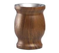 Tomotato Tazza per zucca da 8 once, zucca Yerba Mate Set di tazze da tè in acciaio inossidabile a doppia parete Tazza isolante con spazzola per la pulizia del cucchiaio per caffè, tè,