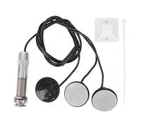 Tomotato, Trasduttore Piezo 3 Sensori per Chitarra Ukulele, Pickup 6.35mm con Doppio Adesivo, Design Compatto e Durevole per Strumenti Musicali a Corda