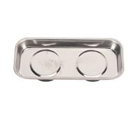 Tomotato Vassoio per Spilli Magnetico, Portaspilli Magnetici in Acciaio Inossidabile Puntaspilli da Cucito per Quilting, Spille, Graffette, Viti(5.1x2.6x1.2in)