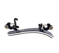 Tomotato Violin Shoulder Rest Regolabile Universale, Supporto Spalla per Violino 3/4-4/4 in Metallo e ABS con Schiuma, Design Ergonomico per Pratica e Performance (Stile in fibra di carbonio)