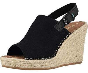 TOMS 10013451 - Sandali da Arrampicata Donna, Nero, 39 EU