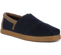 Toms 10019862 Alpargata Vegan Elastic Gore Scarpe Da Uomo Blu Marrone UK 7 - 12